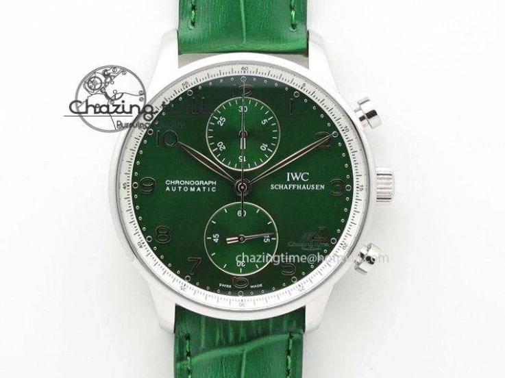 MIROTIME 0205 Practical Portuguese Real PR IW500109 ZF 1:1 Best Edition Black Dial On Black Leather Strap A52010 V 7308